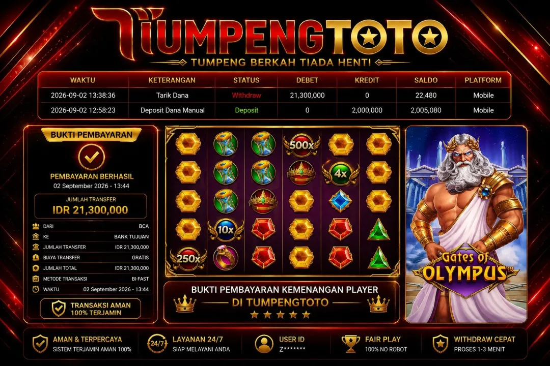 TUMPENGTOTO LUNAS RP.21,300,000