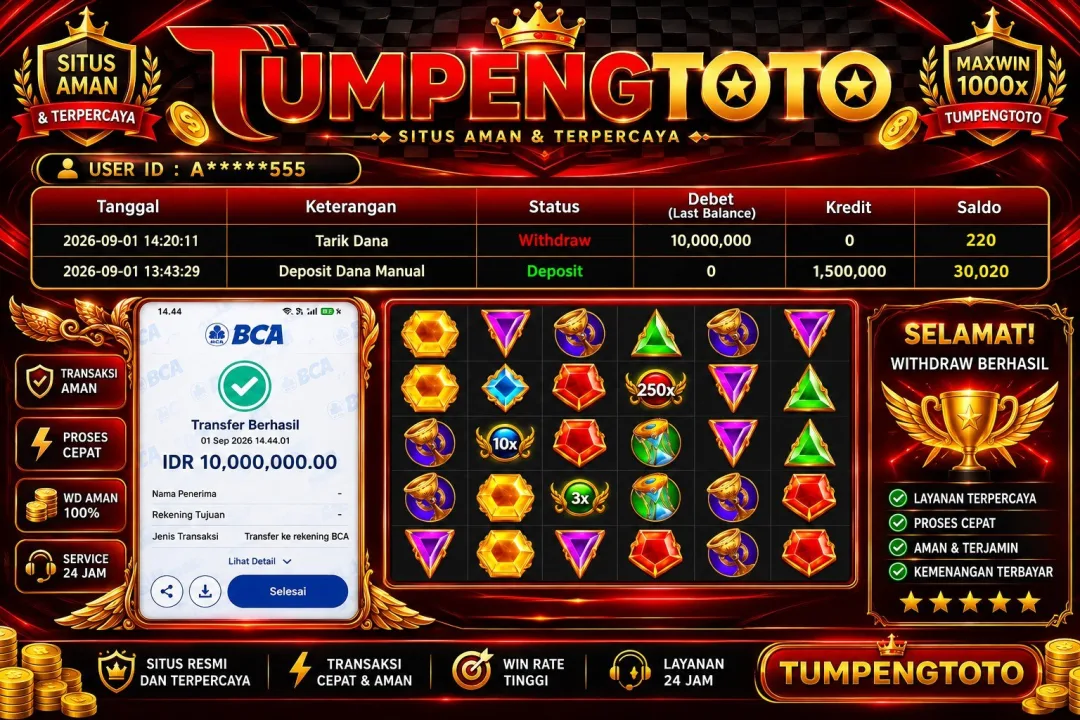 TUMPENGTOTO LUNAS RP. 10,000,000