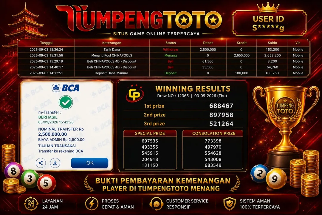 TUMPENGTOTO LUNAS RP.2,500,000
