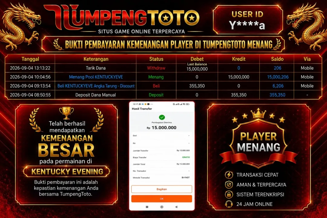 TUMPENGTOTO LUNAS RP.15.000.000