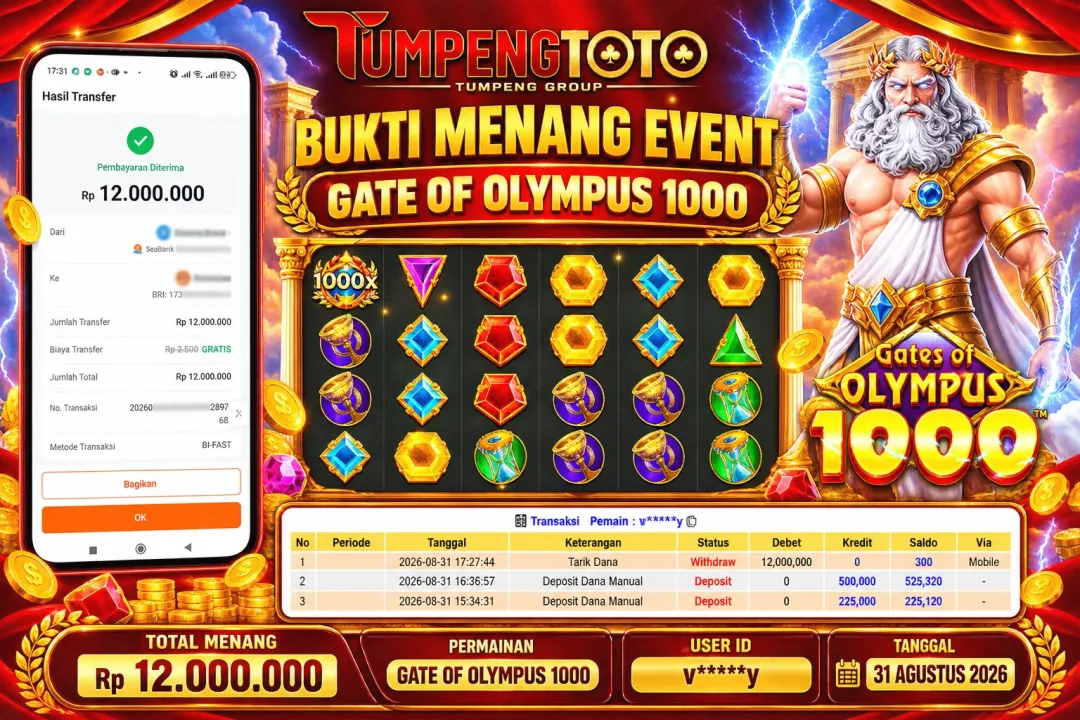TUMPENGTOTO LUNAS RP.12.000.000