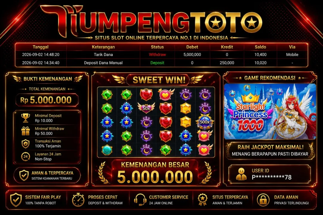 TUMPENGTOTO LUNAS RP.5.000.000