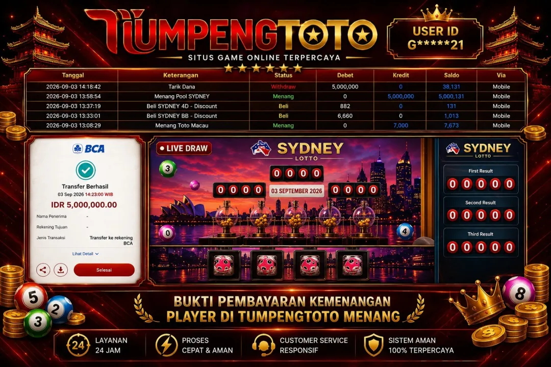 TUMPENGTOTO LUNAS RP.5.000.000