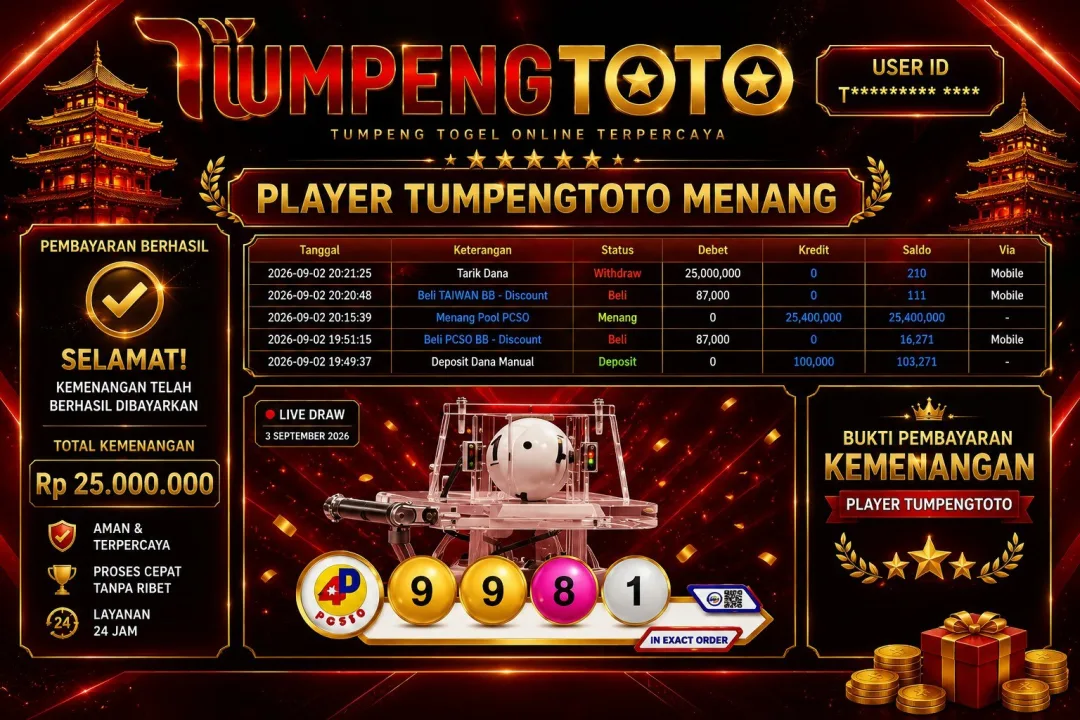 TUMPENGTOTO LUNAS RP.25.000.000