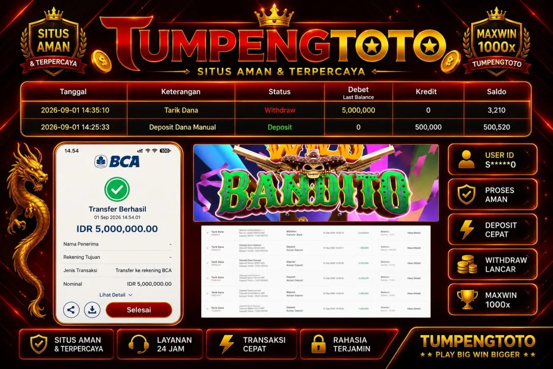 TUMPENGTOTO LUNAS RP.5.000.000